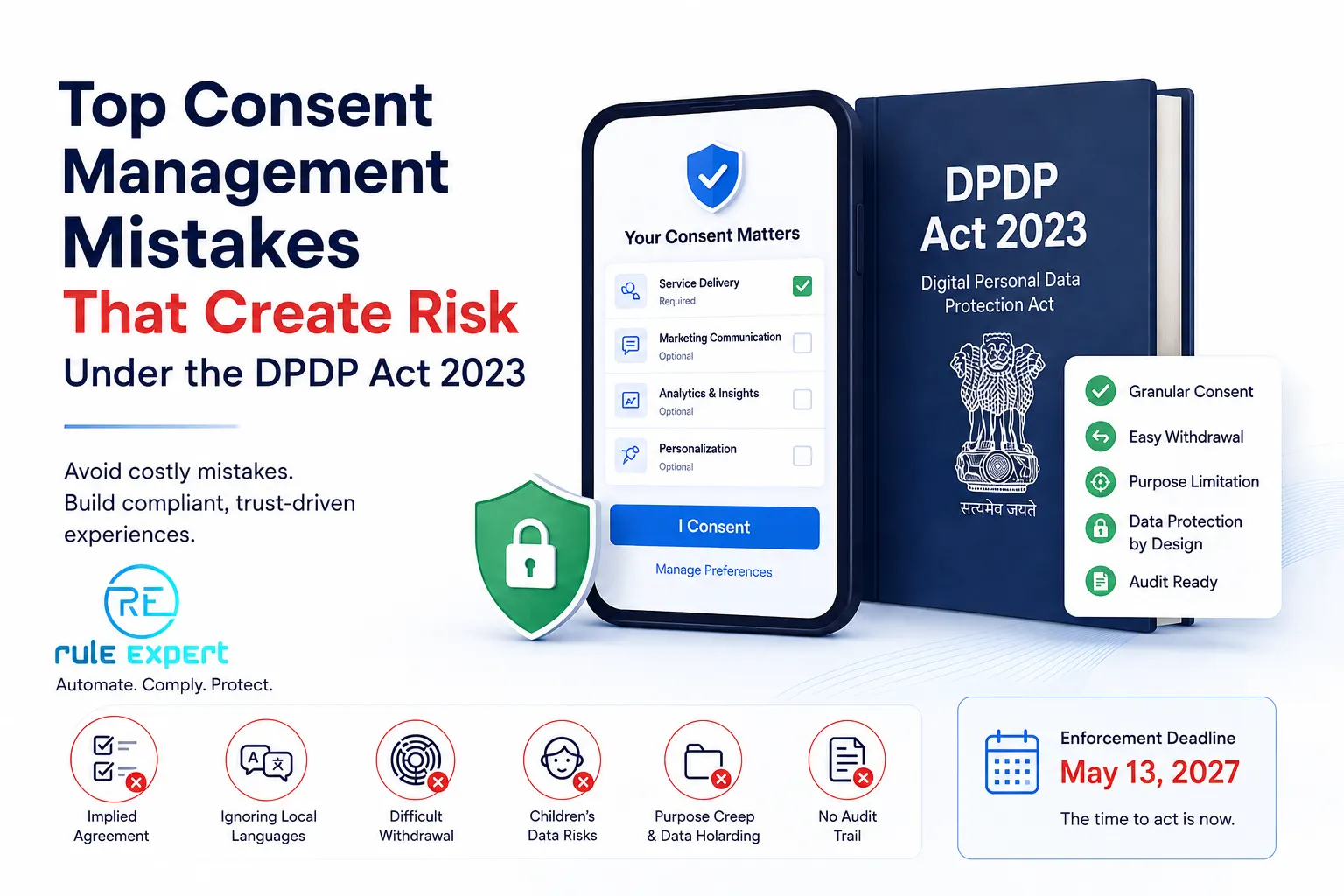 consent management mistakes